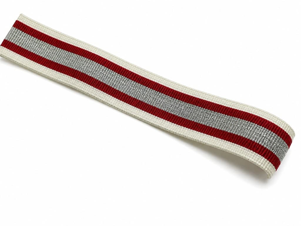 Lurex Warp Gross Grain Tape view 2