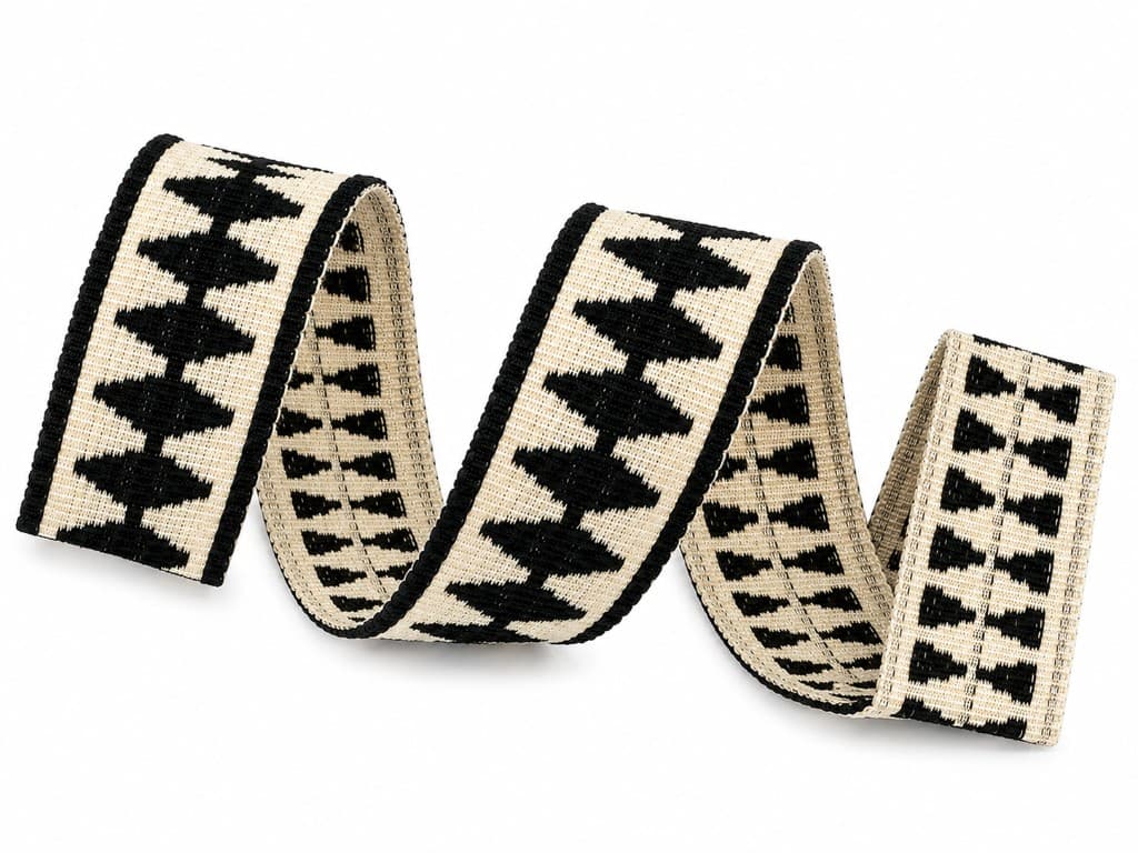 Diamond Design Woven Tape