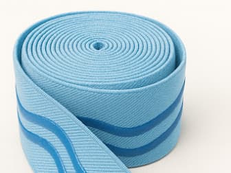Double Wave Patterned Silicon Elastic