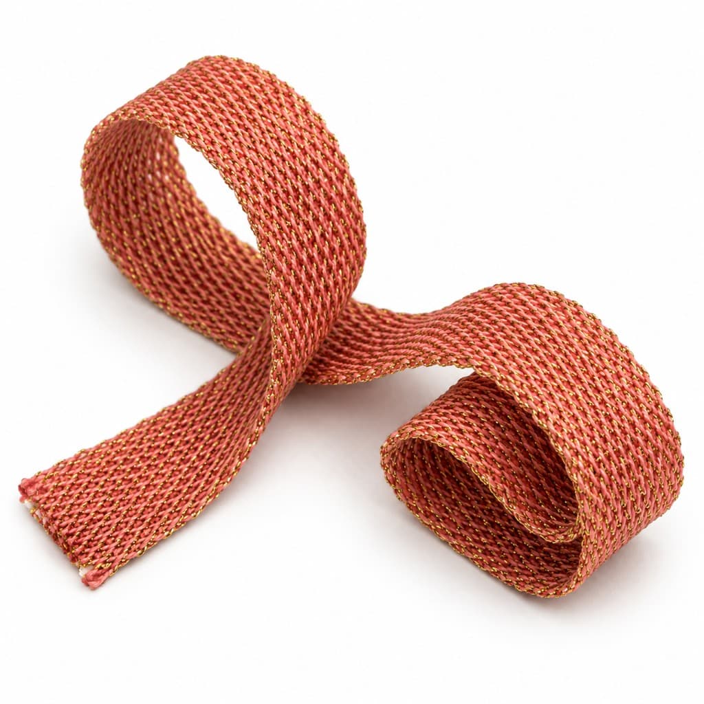 Lurex Weft Twill Tape