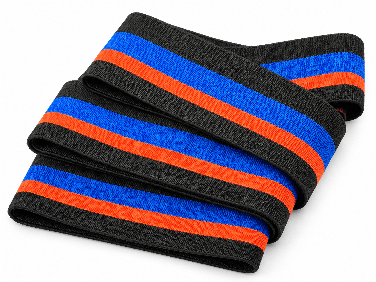 multi colour buffing elastic