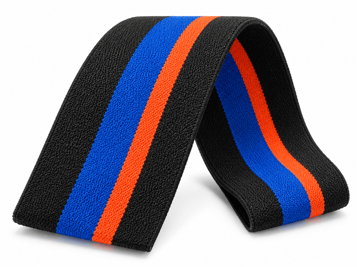 multi colour buffing elastic