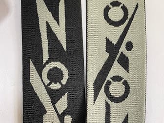 38mm Soft Name Elastic